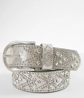 Metallic Chevron Belt