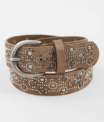 Circular Studded Glitz Belt