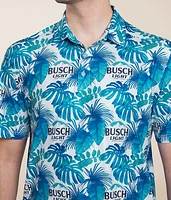 Busch Light® Floral Polo