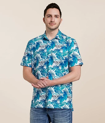 Busch Light® Floral Polo