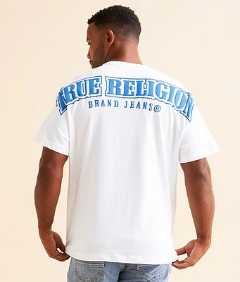 True Religion Relaxed Overseam Puff T-Shirt