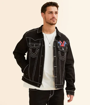 True Religion Jimmy Playboy Denim Stretch Jacket