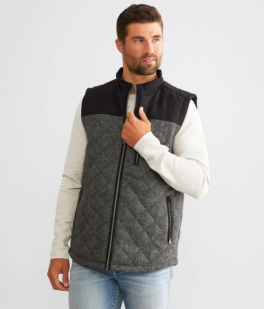 BKE Antique Wool Blend Vest