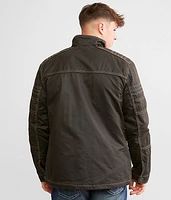Antique Faux Leather Jacket