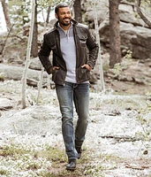 Antique Faux Leather Jacket