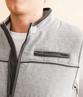 Marled Woven Vest