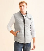 Marled Woven Vest