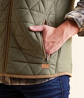Color Block Hooded Vest