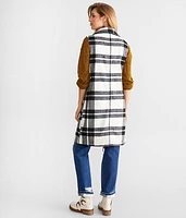 Plaid Tunic Vest