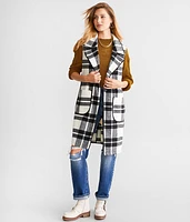 Plaid Tunic Vest