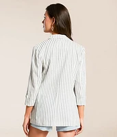 Striped Blazer