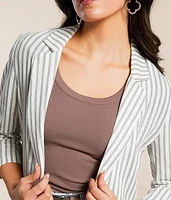 Striped Blazer