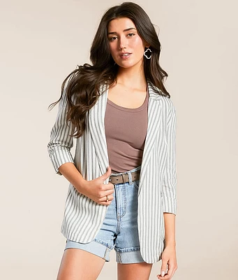 Striped Blazer