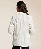 Striped Blazer