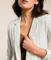 Striped Blazer