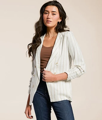 Striped Blazer