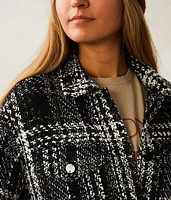Tinsel Tweed Shacket