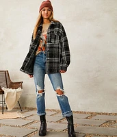 Tinsel Tweed Shacket