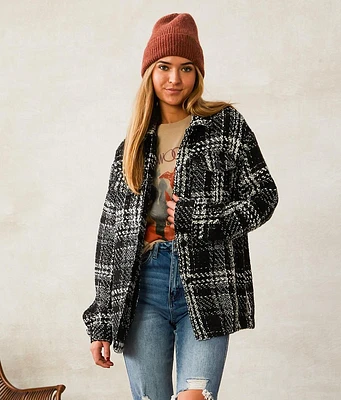 Tinsel Tweed Shacket