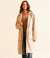 Whipstitch Trench Coat
