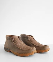 Chukka Driving Leather Moccasin