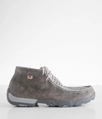 Chukka Driving Leather Moccasin