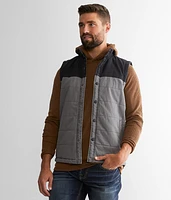 Color Block Canvas Vest