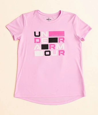 Girls - UA Tech Block T-Shirt