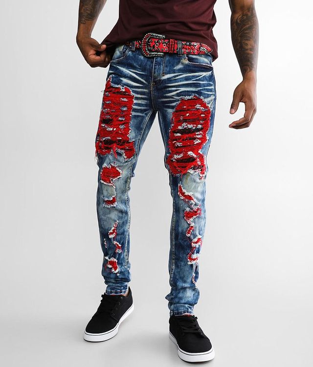 Buckle Industrial Indigo Skinny Stretch Jean