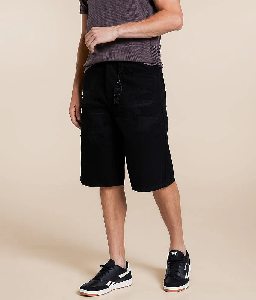 Relaxed Denim Short