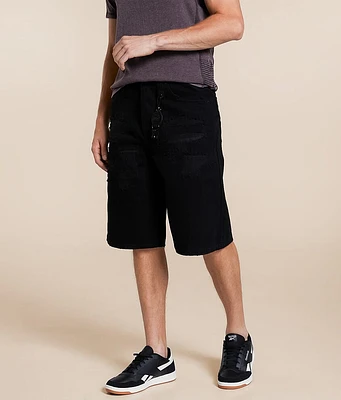 Relaxed Denim Short