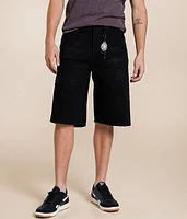 Relaxed Denim Short