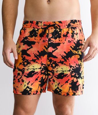 Hurley Cannonball Volley Stretch Swim Trunks