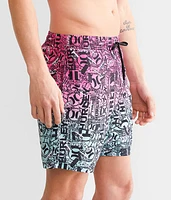 Cannonball Volley Stretch Swim Trunks