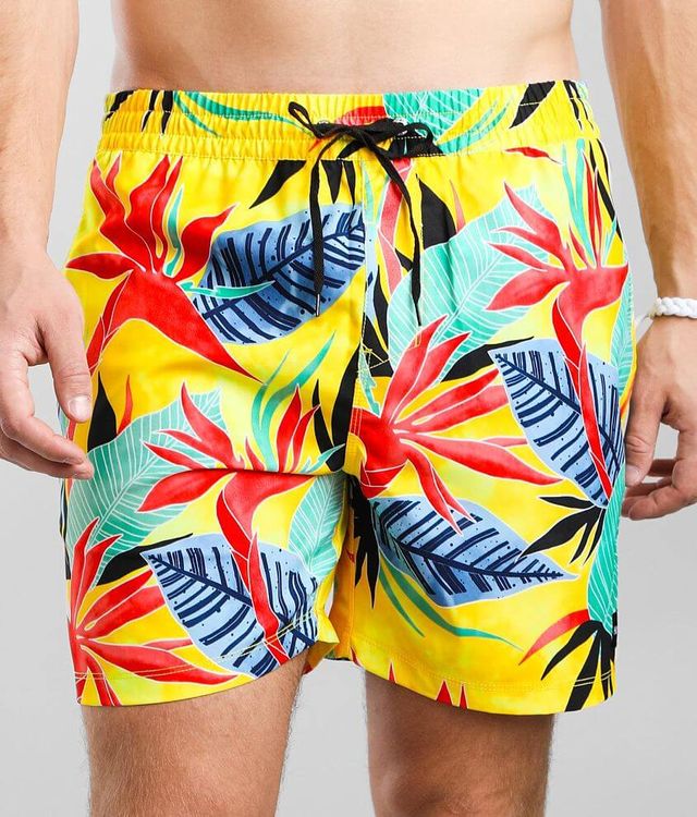 Hurley Juniors' Max Retro Wave Swim Top