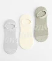 Lemon 3 Pack Air Brush Ankle Socks