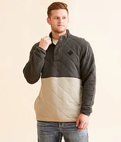 Hurley Quilted Quarter Snap Pullover