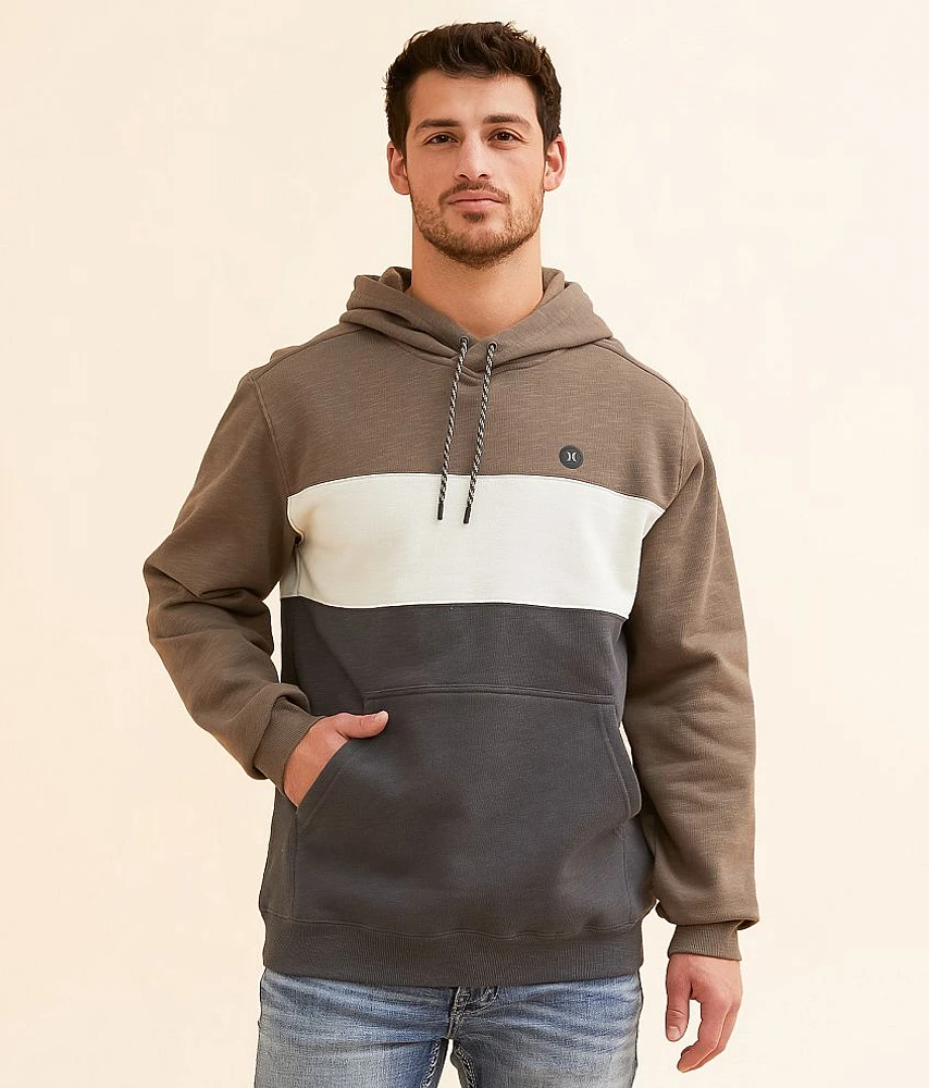 Hurley Slub Color Block Hooded Sweatshirt