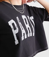 Paris Cropped T-Shirt