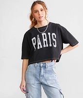 Paris Cropped T-Shirt