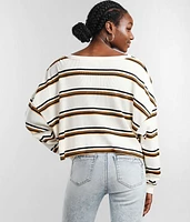 Slouchy Cropped Top