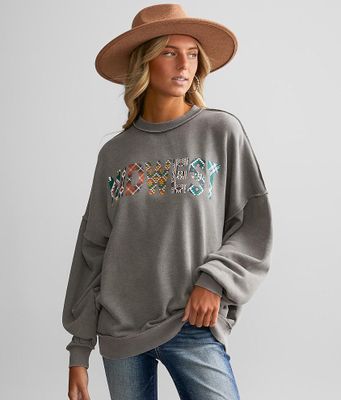 Modish Rebel Midwest Washed Pullover