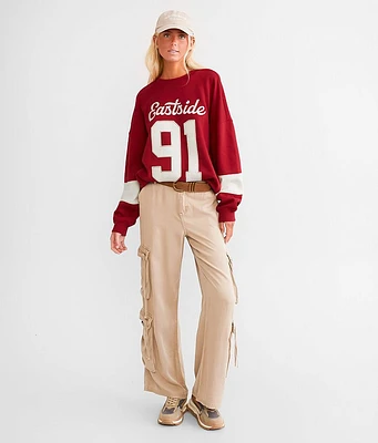 Modish Rebel Eastside Varsity Oversized Pullover