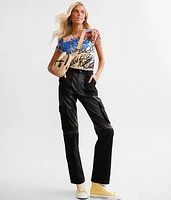 Graffiti Mesh Top