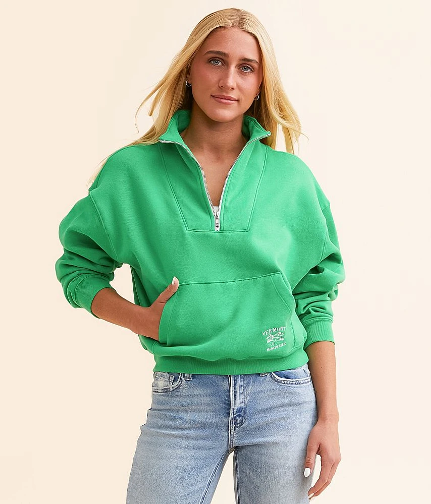 Modish Rebel Manchester Vermont Quarter Zip Pullover