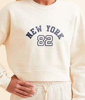New York Cropped Pullover