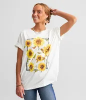 FITZ + EDDI Sunflower T-Shirt - One Size
