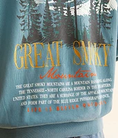 Great Smokey Mountains Oversized Pullover
