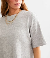 Brushed Thermal Cropped Top