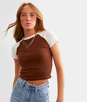 Color Block Raglan T-Shirt